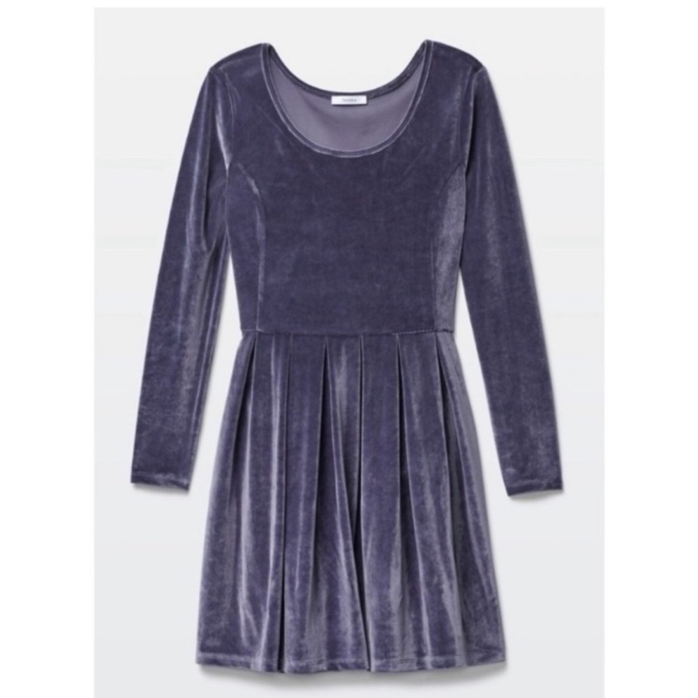 ✖️SOLD✖️•ARIZIA Talula• Lambeth Velvet Skater Dress - Picture 12 of 12